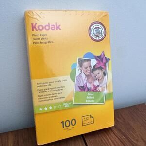 Kodak Premium Photo Paper 100 Sheets 4x6" Glossy 1034388 - Sealed